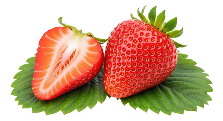 Isolated Strawberry