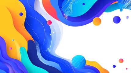 Versatile clean flat design illustration, ideal for websites, blogs, and ads. Concept :Modern illustration, versatile design, digital media use, clean flat style, marketable visuals.