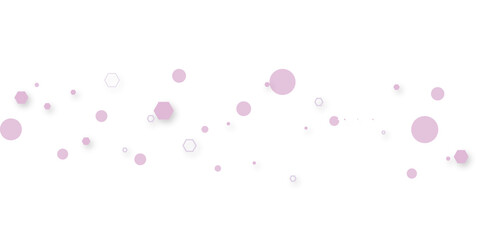 Modern abstract design with soft lilac hexagon pattern, futuristic minimal background, polygonal science and technology structure, digital innovation concept for elegant templates and wallpapers.