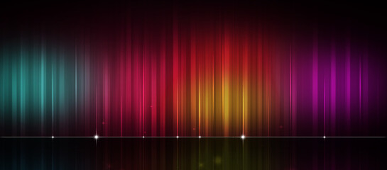 Musical Multicolor Motion Background