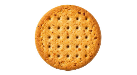Isolated Round Cracker