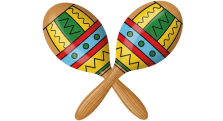 Isolated Maracas