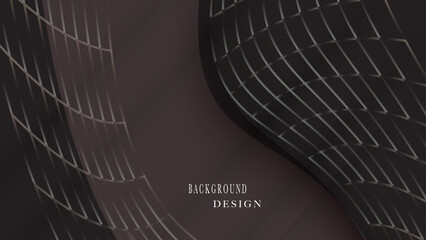 Abstract black geometric background with line texture