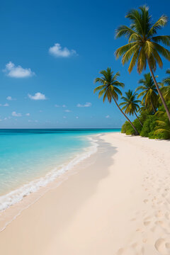 palm tree on the beach