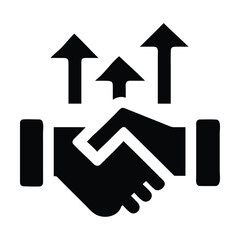 Trust Building icon line vector illustration