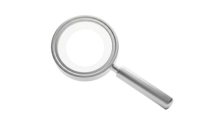 Isolated Magnifying Glass