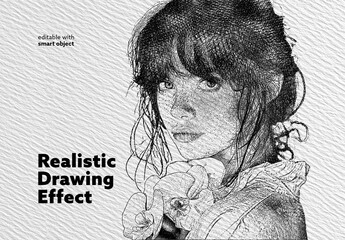 Realistic Drawing Photo Effect