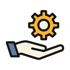 Responsibility vector icon can be used for personality traits iconset