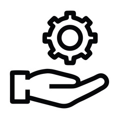 Responsibility vector icon can be used for personality traits iconset