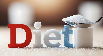 Diet and Sugar Intake Image.