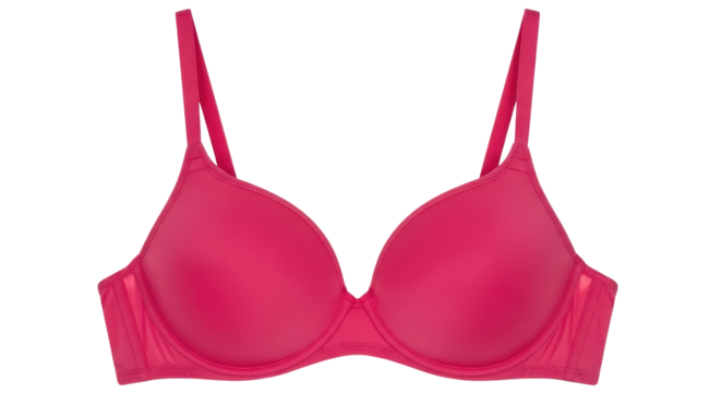 Isolated Pink Bra