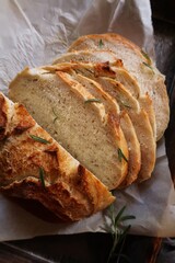 Homemade Dutch oven bread
