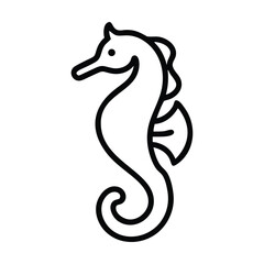 Seahorse vector illustration