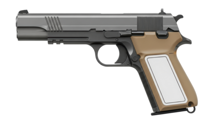Isolated Pistol