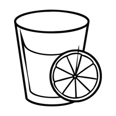Lemonade icon vector image can be used for party and celebration 