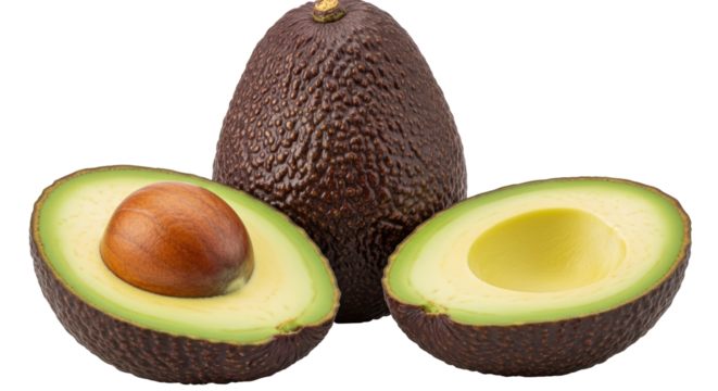 Isolated Avocado