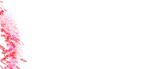 Obraz premium Abstract background with pink percentage signs. Perfect for sale banners, promotions, discounts.