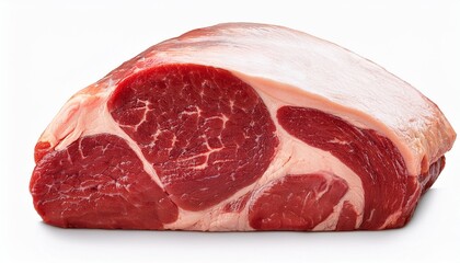 a piece of meat with a lot of marbling