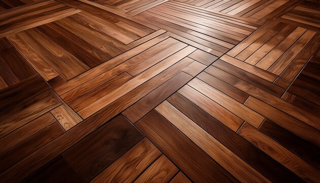 brown wooden floor parquet