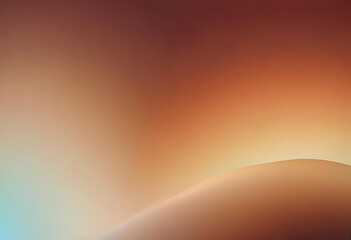 Minimal pumpkin on beige studio background