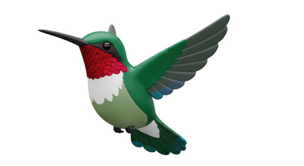 Obraz premium Isolated Hummingbird