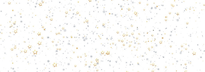 Sparkling stars background ideal for holidays, celebrations, and winter themes.