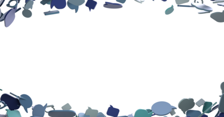 flying email icon and web flying