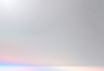 Obraz premium Iridescent pastel studio wall with floor
