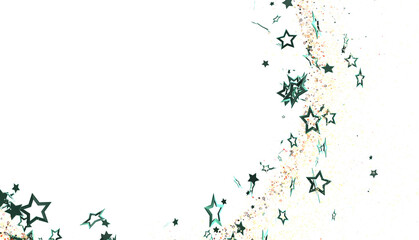 Beautiful teal stars on white background. Perfect for cards, invitations, and more!