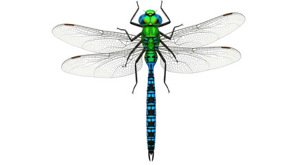 Isolated Dragon fly