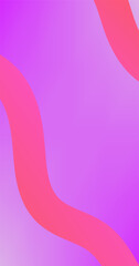 Pink pastel Gradient background with Curve Fluid lines
