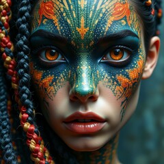 Various fairy-tale-like, fictional, artistic visuals, impressive and fantastic visuals