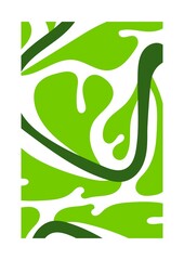 Wall decoration that combines the beauty of plant patterns with an artistic touch. This work is designed to bring a natural feel and at the same time beautify the walls of the house.	