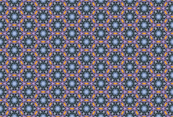 Seamless Wallpaper Background Design Luxury Perspective Fabric Visual Shape Endless Digital Fashion Graphic Interior Texture Textile Art Cloth Geometric Decoration Symmetric Template Tile Pattern.