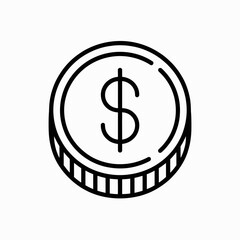 dollar sign icon