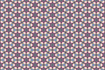 Seamless Wallpaper Background Design Luxury Perspective Fabric Visual Shape Endless Digital Fashion Graphic Interior Texture Textile Art Cloth Geometric Decoration Symmetric Template Tile Pattern.