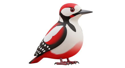 Isolated Woodpecker
