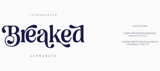 Breaked minimal creative tech logo alphabet fonts. Typography minimalist urban sans serif digital fashion future creative logos fonts. vector illustration