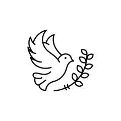 Dove with Olive Branch