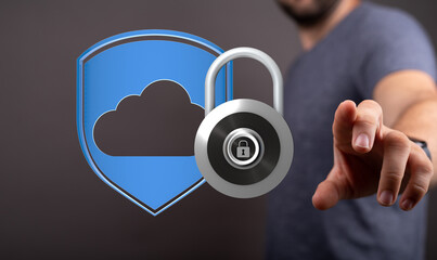 Protecting your cloud data with advanced security measures.  Ensuring privacy and safety.