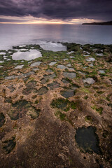 Peninsula Valdes coast landscape, World Heritage Site, Patagonia Argentina