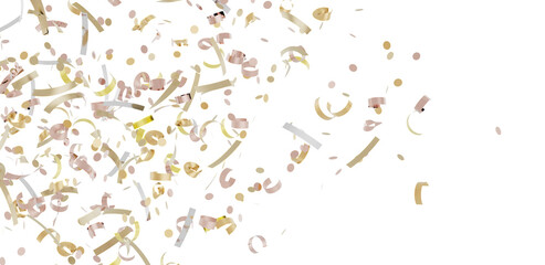Elegant confetti background. Perfect for celebrations, parties, and festive designs. Download now!