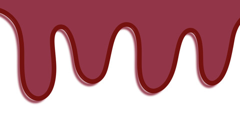 Chocolate Drip PNG Clipart Isolated Dessert Topping Illustration