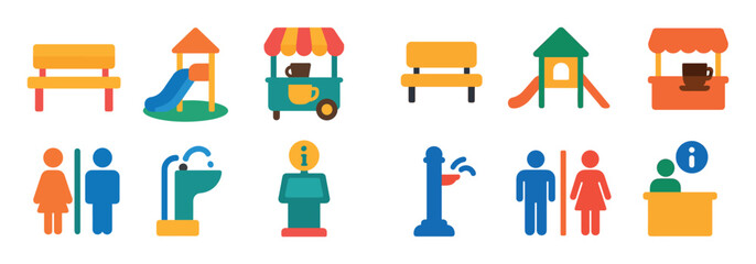 Supermarket Icon Set