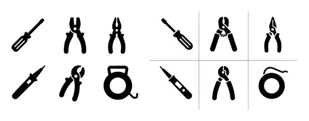 Electrician Tool Icons
