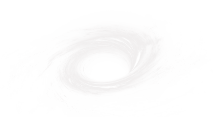 Abstract png of a vortex spiral with twisting energy, radiant wave stream, glowing power, and transparent storm effect for digital design
