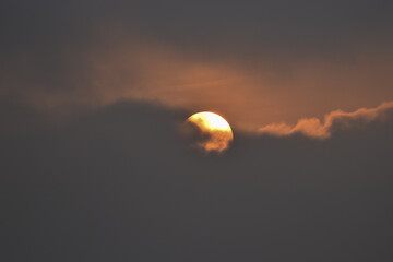 sun and clouds