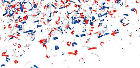 Falling confetti background. Perfect for party invitations, celebrations, and festive designs.