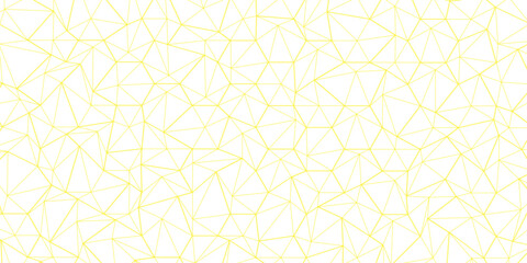 Abstract of simple golden line triangle pattern geometric background. Seamless geometric polygonal repeatable pattern swatch background, Trendy design vector background for web backdrop orpaper print.