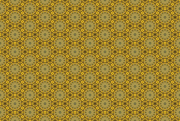 Seamless Geometric Graphic Textile Texture Tile Visual Endless Design Interior Shape Decoration Template Art Digital Symmetric Luxury Perspective Fashion Background Wallpaper Cloth Fabric Pattern.